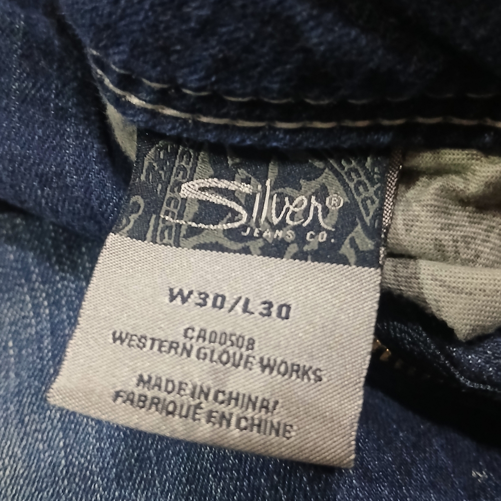 Silver Jeans Suki Bootcut Statement Stitching Sz … - image 7